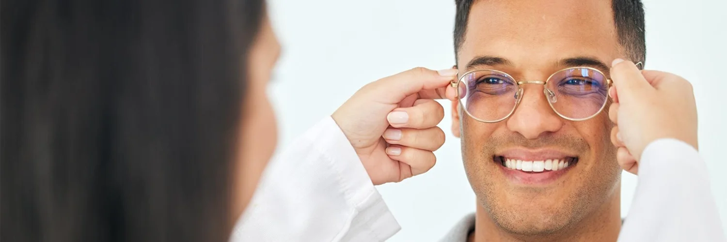 Eye care clinic reception at Sahu Eye Hospital, Malad West