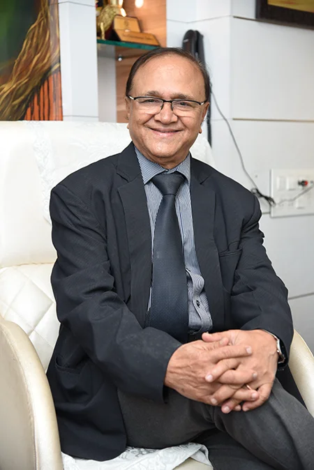 Dr. Amulya Sahu — senior eye specialist in Mumbai and founder of Sahu Eye Hospital